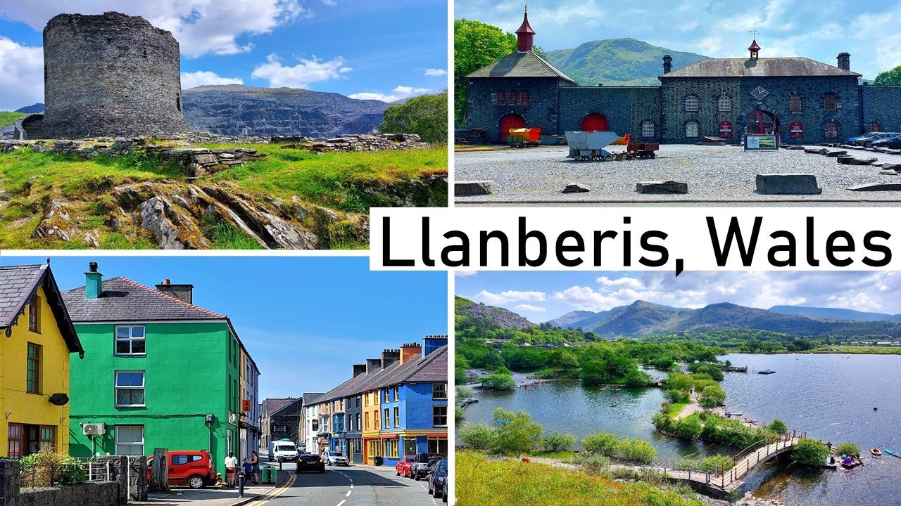 Wales / Llanberis - 1 day / Walking tour / Dolbadarn Castle / Llyn Padarn / Ceunant Mawr Waterfall