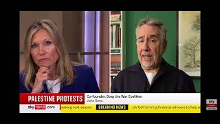 No justification for attacking Palestine marches - John Rees on Sky News