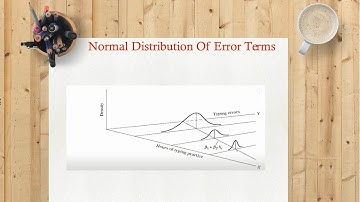 #33 | Normal Distributions Of Error Terms | Linear Regression Assumptions | Machine Learning