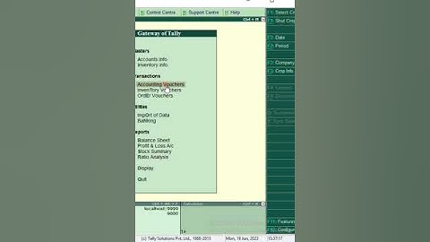 Open Purchase Voucher in Tally ERP 9 🙄। #shorts #tallyerp9 #computer video