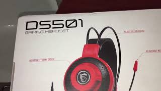 Unboxing MSI Gaming Headset ( DS501)