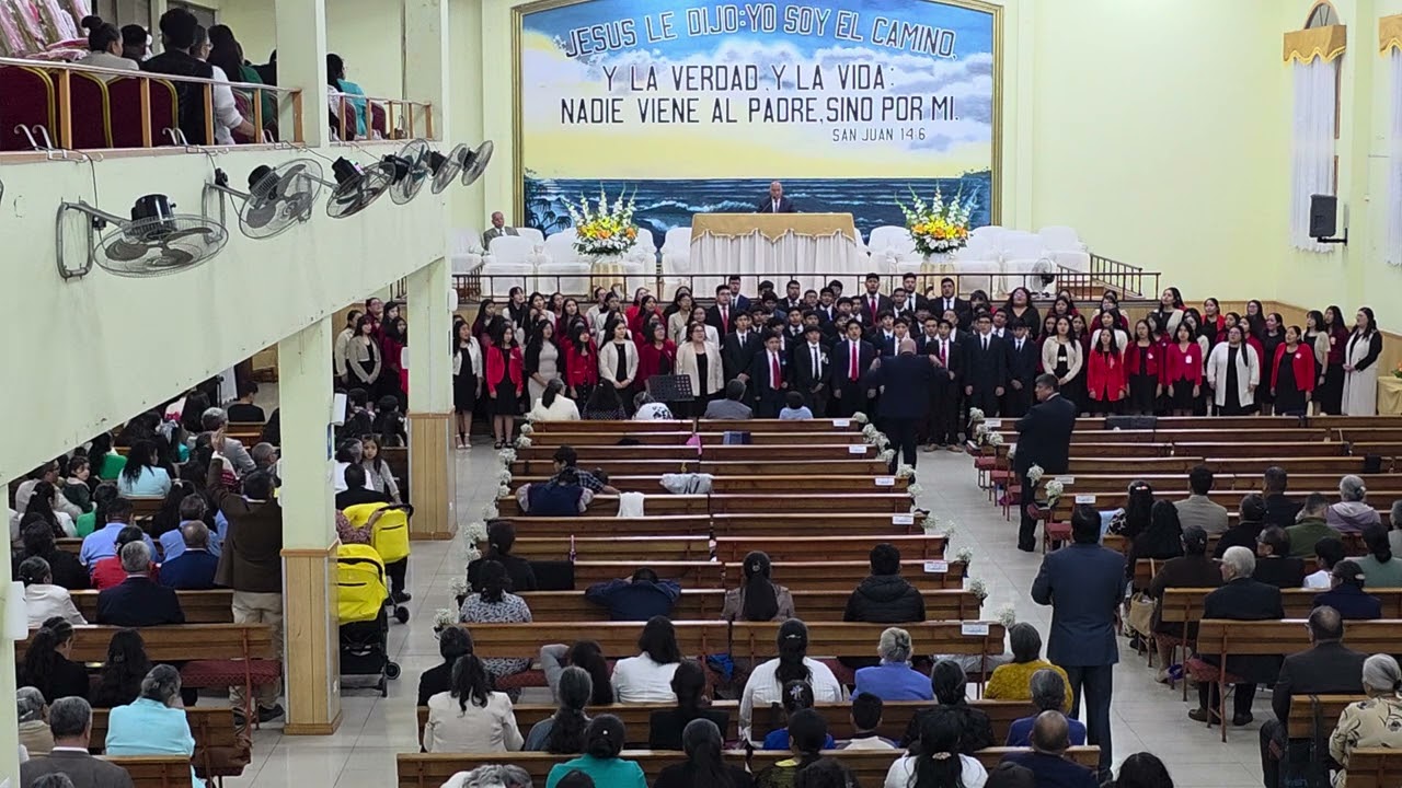 Si tu estas a mi lado señor. Coro Juvenil unido Arica Norte y Arica Central Abril 2025