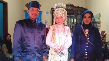 Suasana hajatan pengantin gadis yatim di kampung Nangewer