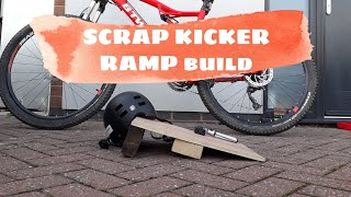 SCRAP WOOD KICKER RAMP BUILD