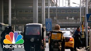 Kim Jong Un’s Luxury Train Rolls Out Of Beijing After China Talks | NBC News