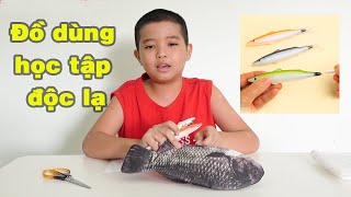 Surich mua đồ dùng học tập bút hình cá - Review Đồ Dùng Học Tập Vừa Hay Vừa Lạ Vừa Rẻ