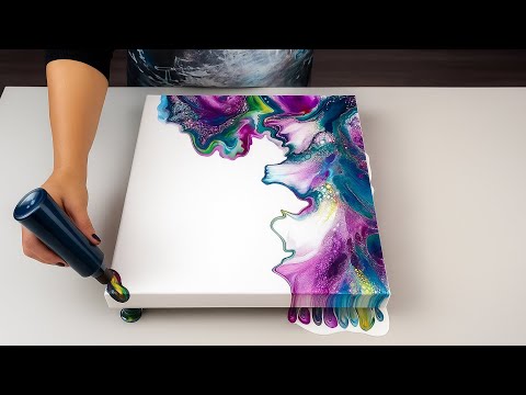 # 822 - I should try this composition and colors again! - Acrylic Painting