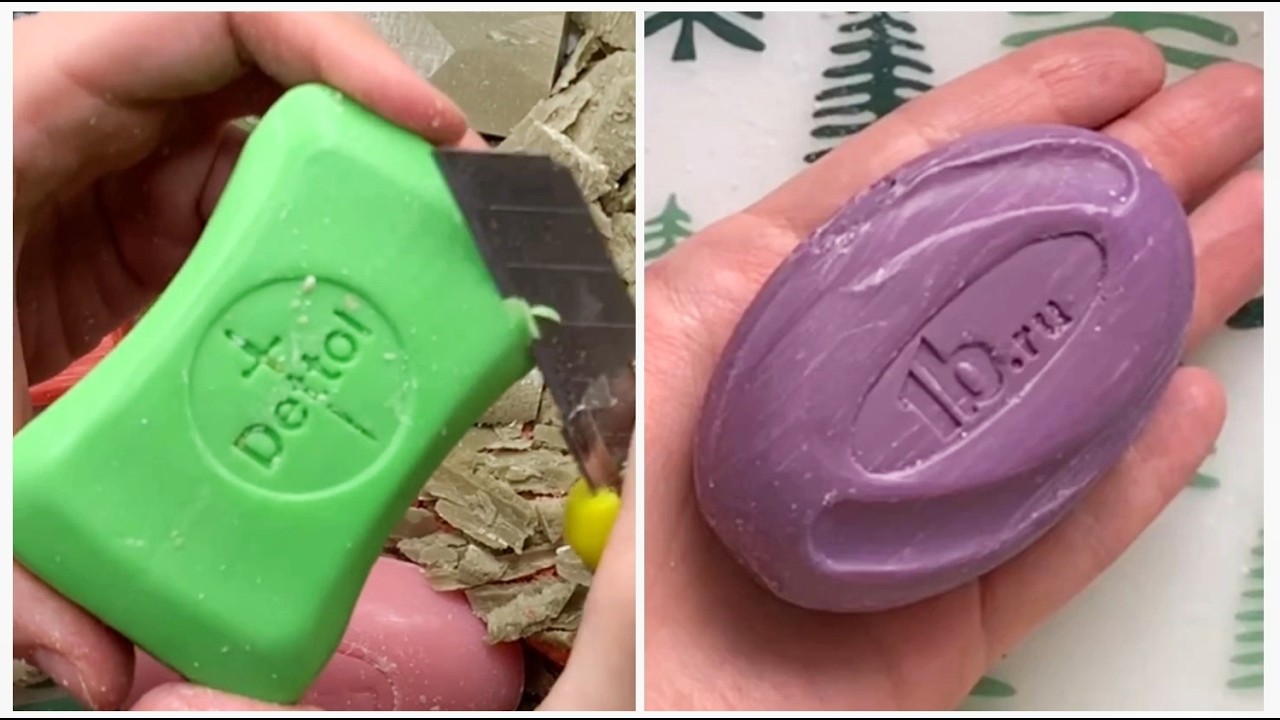 2X the ASMR Magic! Satisfying Soap Cuts✨