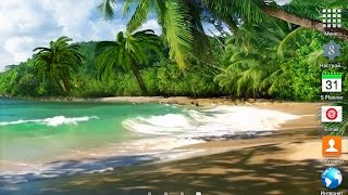 Tropical Delight live wallpaper for OS Android screenshot 4