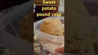 SWEET POTATO 🍠 POUND CAKE W/HOMEMADE CARAMEL PECAN FROSTING