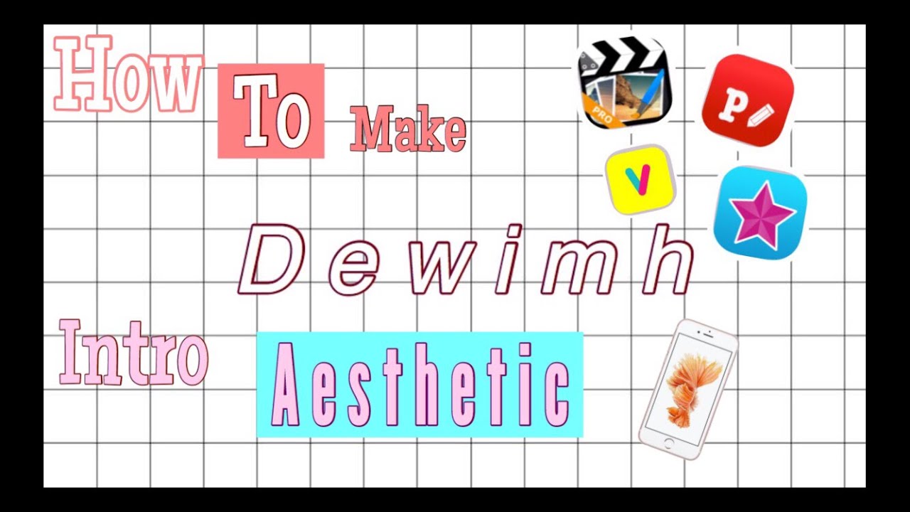 Cara edit intro video youtube menggunakan iphone YouTube