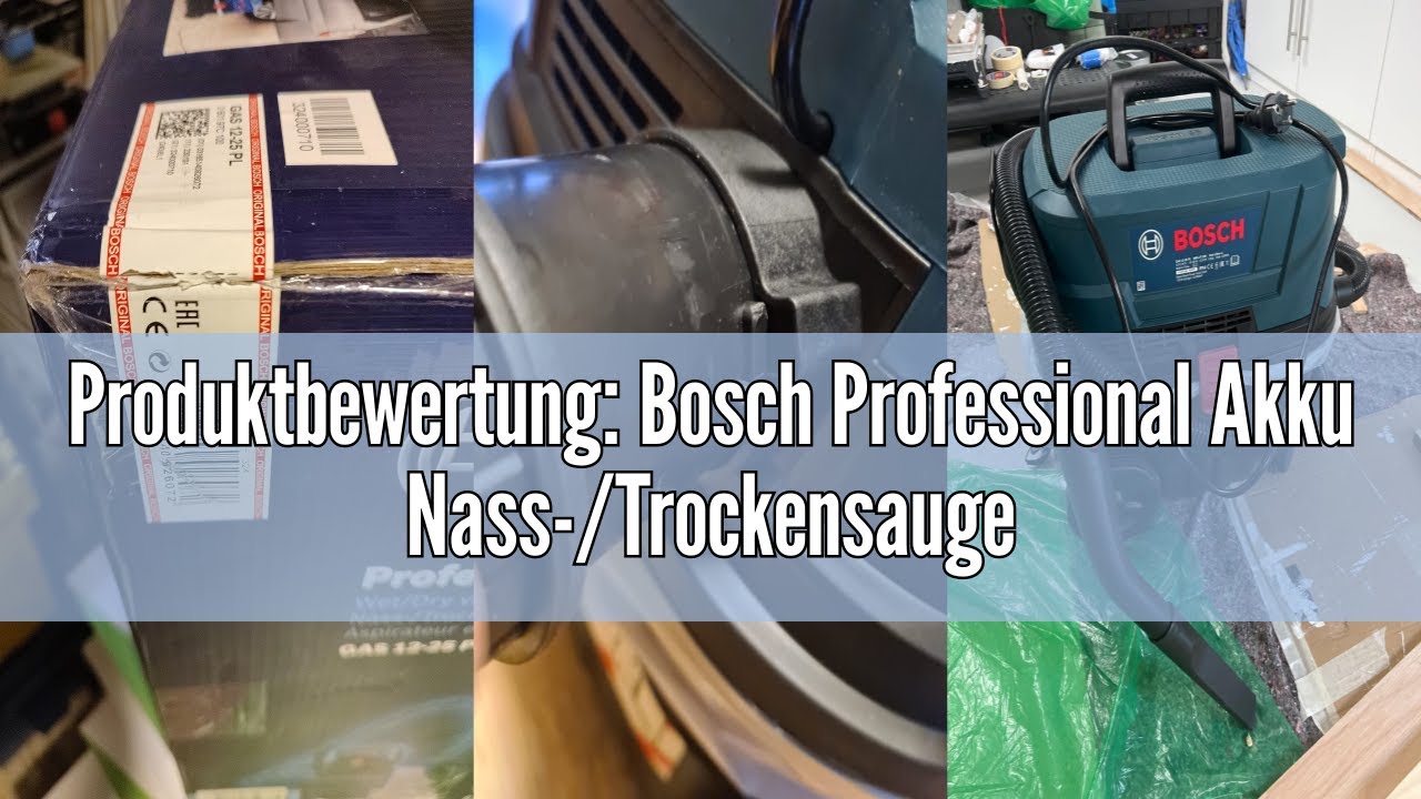 Bosch GAS 12V Professional Accu stofzuiger | 12 Volt 3,0 Ah | L-Boxx