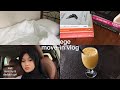 College movein vlog  raw room tour no roommates unpack with me