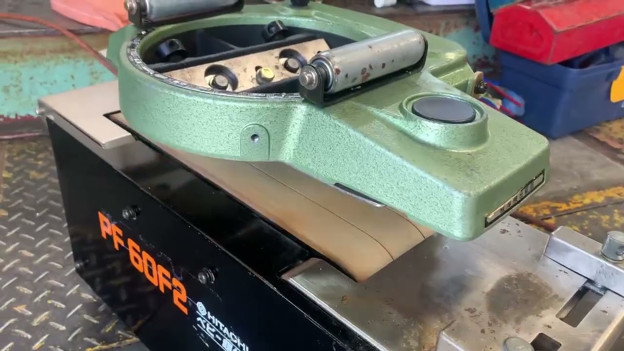 HITACHI/日立工機 超仕上かんな盤 PF60F2 180mm カンナ盤 フットペダル HITACHI/日立工機 超仕上かんな盤 PF60F2 180mm カンナ盤 フットペダル