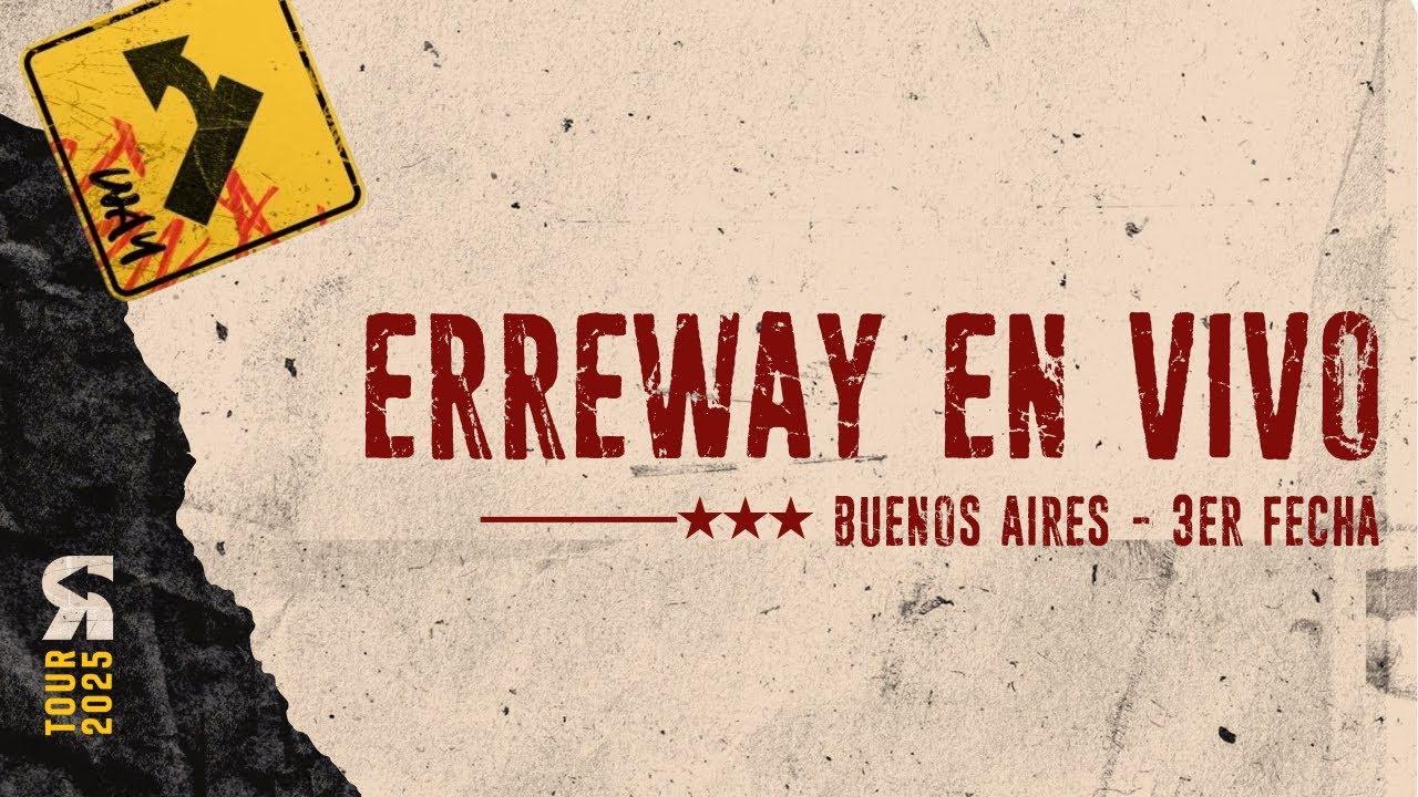 EN VIVO | ERREWAY TOUR #JuntosOtraVez - Buenos Aires, Argentina (03/09/25)