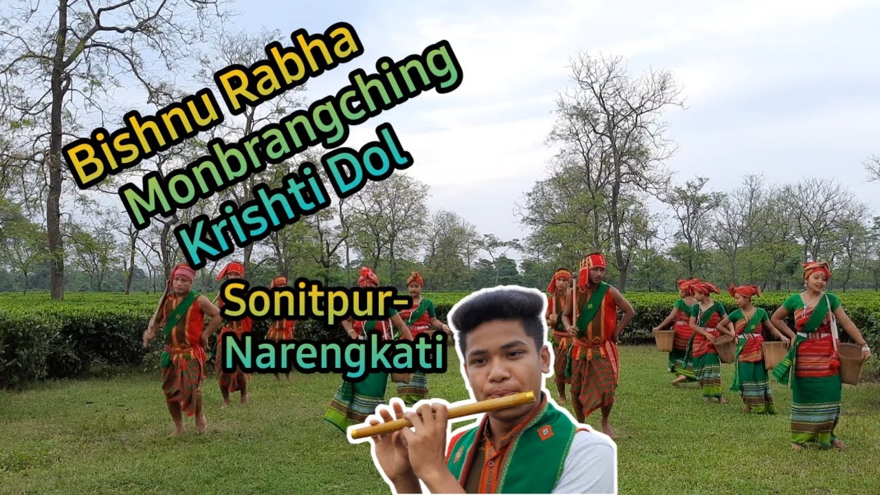 #Rabha folk dance/#riba riba riba fwi riba/#Status lovers/(Sujit rabha ...