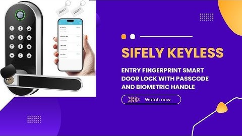 "Unlock the Future: The Revolutionary Sifely Smart Door Lock"