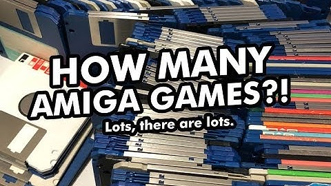 A huge box of Amiga floppy disks.