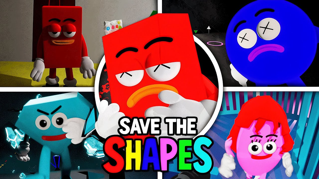 Save The Shapes - Full Game Walkthrough + Ending (Showcase) - YouTube