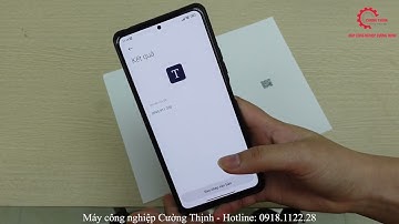 In mã QR biến đổi bằng máy in date cầm tay MX3 - In thông tin, thông số sản phẩm bằng mã QR