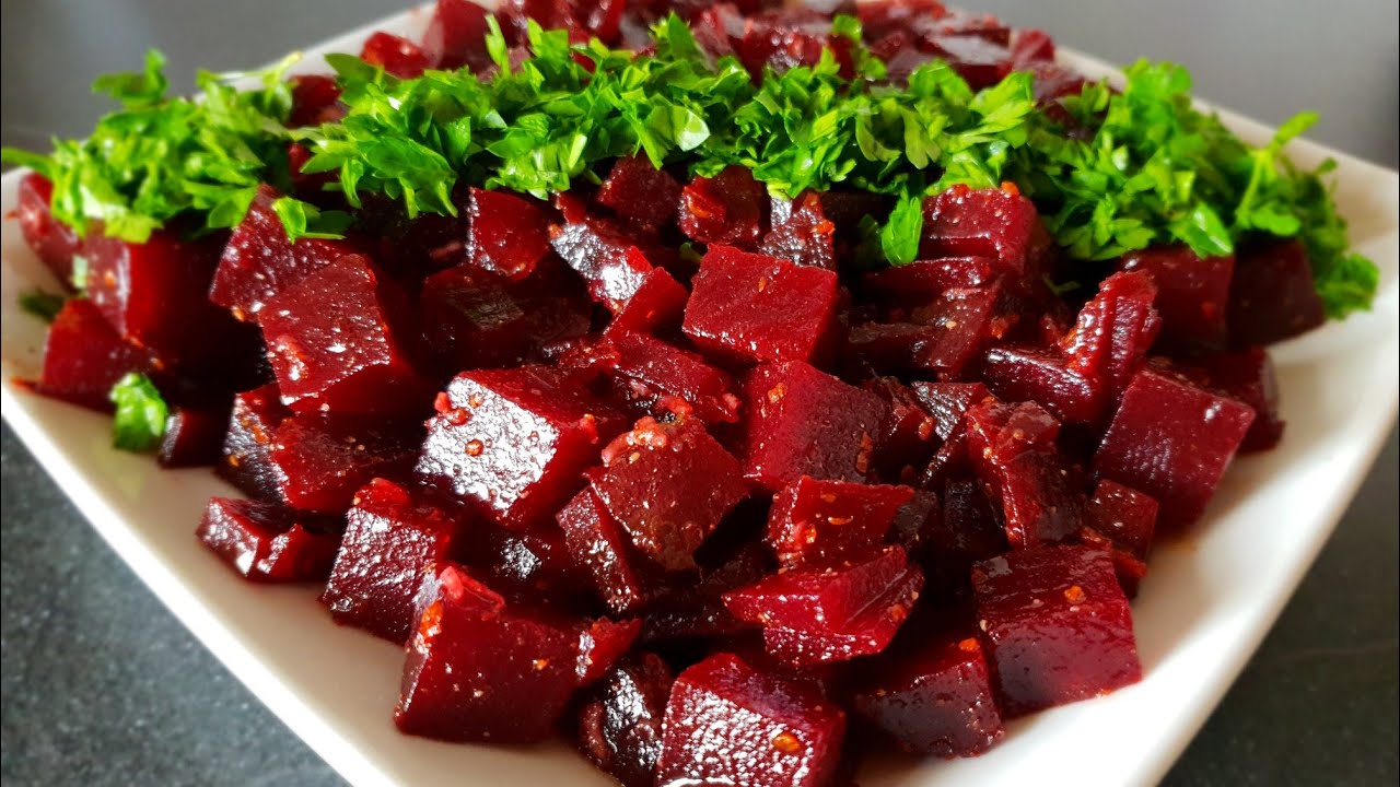 kirmizi pancar salatasi lezzeti sosunda gizli youtube