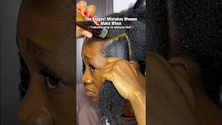 The biggest mistakes women make when transitioning to natural hair