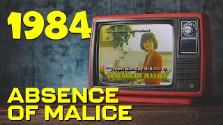 "Absence of Malice" Sunday Night Movie Commercial - Sally Fields and Paul Newman - Mar 1984