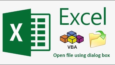 How to create Dialog Box using Excel VBA