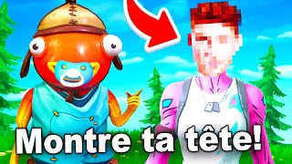 Je dis OUI à TOUT au BÉBÉ le plus MIGNON de Fortnite pendant 24H ! 😭 (je montre ma tête)