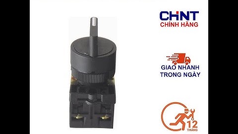 Công Tắc Xoay 2 vị trí, 3 vị trí cần ngắn, cần dài CHINT CÔNG TẮC TỰ GIỮ Phụ Kiện Tủ Điện