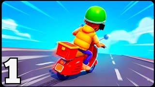 Paper Boy Race - Android iOS Mobile Gameplay Walkthrough All Levels Part 1  screenshot 1