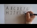 English (USA) alphabet in uppercase by Books with Grandma