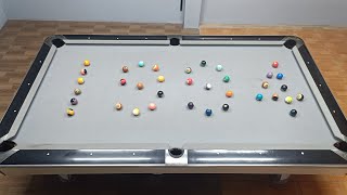 Details 1994 Shape with 36 Balls | One Shot Run Out Pool Challenge Update