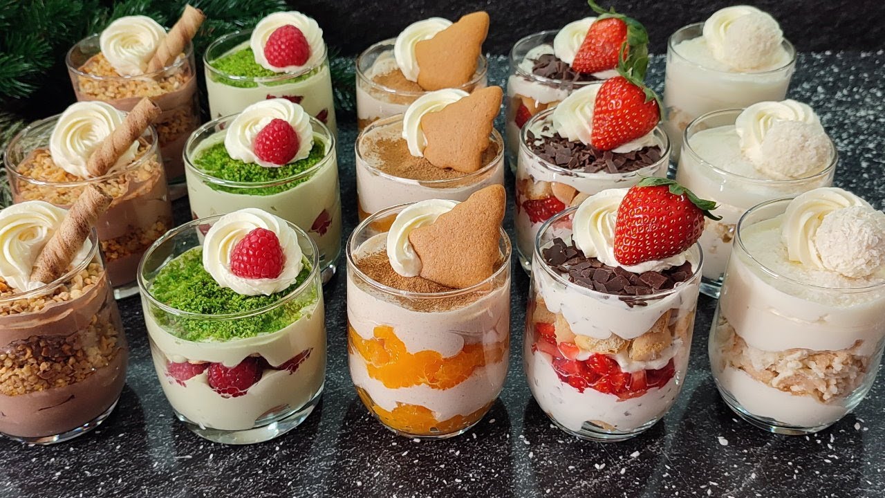 За 1 час! Сразу 5 Совершенно Разных ДЕСЕРТОВ из 1 Основы со вкусом знаменитых тортов!