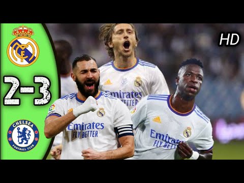 Highlights Real Madrid Vs Chelsea 2-3 All Goals || Champions League 2022