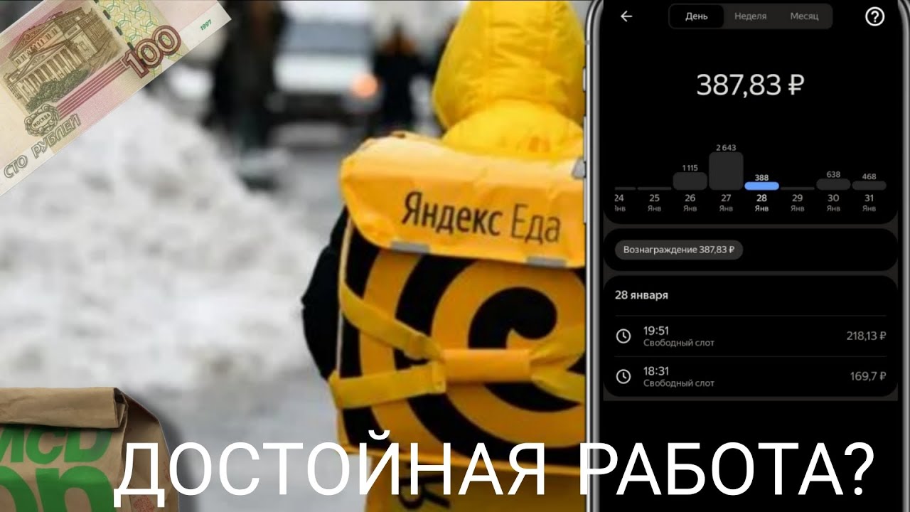 ПОРАБОТАЛ В ЯНДЕКС ЕДЕ, СТОИТ ОНО ТОГО?