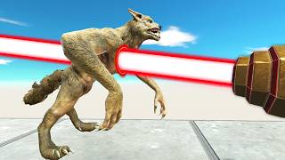 MONSTERS CLIMB THE LASER PATH - Animal Revolt Battle Simulator