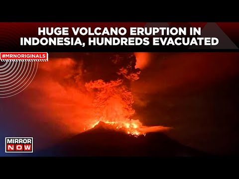 Indonesia Volcanic Eruption | Emergency Calls On Ruang Island, Over 800 Evacuated | World News