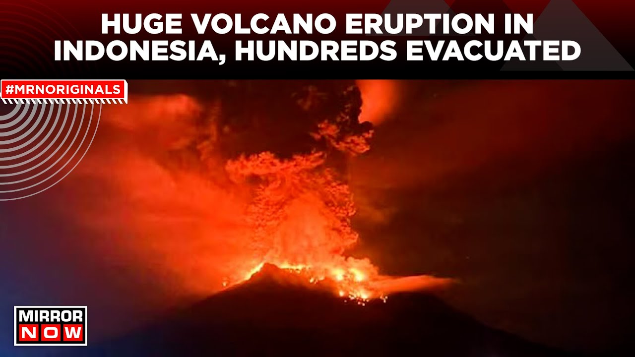 Indonesia Volcanic Eruption | Emergency Calls On Ruang Island, Over 800 Evacuated |  World News
