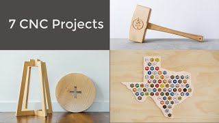 Seven CNC Projects | How To