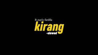 Kirang  Nayla Fardila slowed