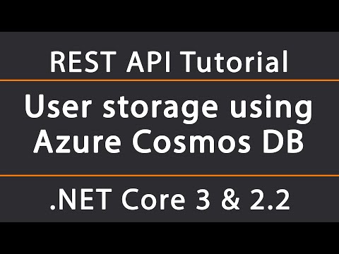 Storing and managing entities with Azure Cosmos DB | ASP.NET Core 5 REST API Tutorial 8.5