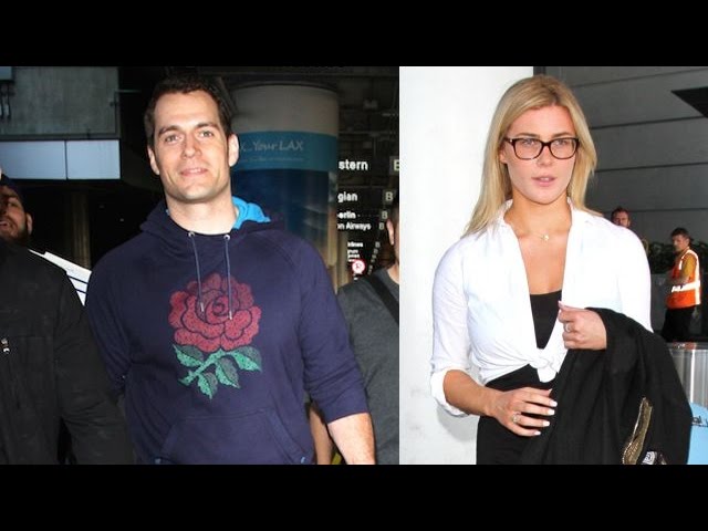 Henry Cavill And His 19-Year Old Girlfriend Arrive At LAX 