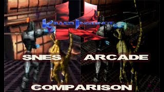 Killer Instinct - Comparison - Snes Vs Arcade - (Ultra Combos)