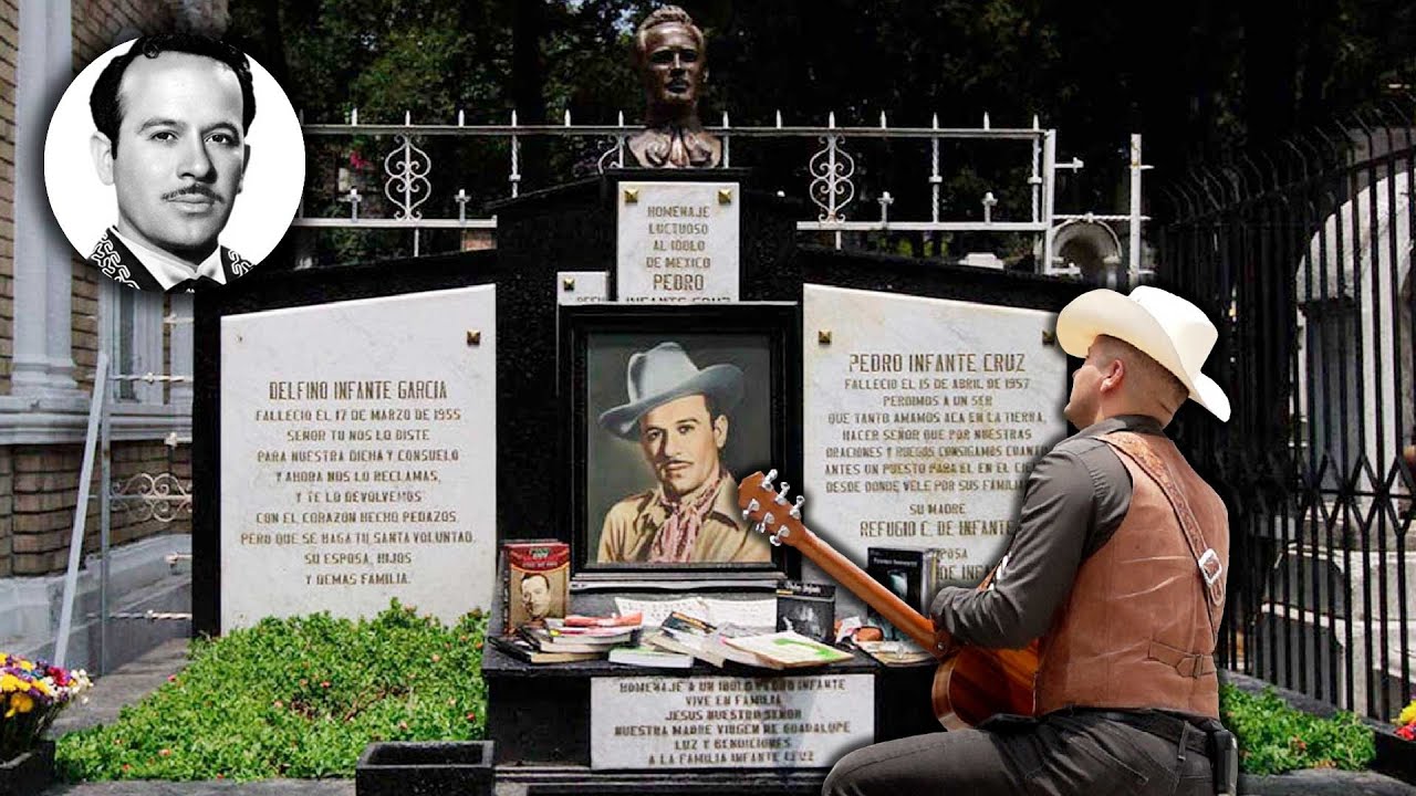 Así luce la Tumba de Pedro Infante 60 años después #XavierFlores #PedroInfante