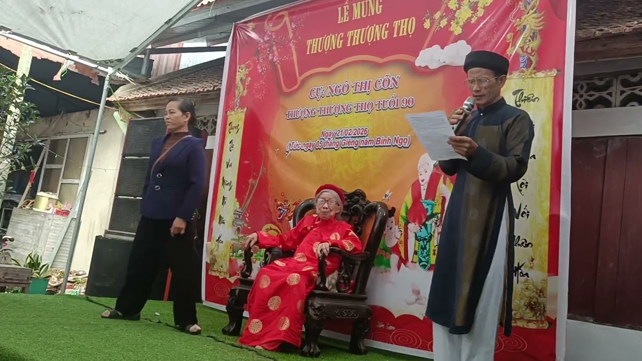 Lễ Mừng Thượng Thượng Thọ Cụ Ngô Thị Cõn. 