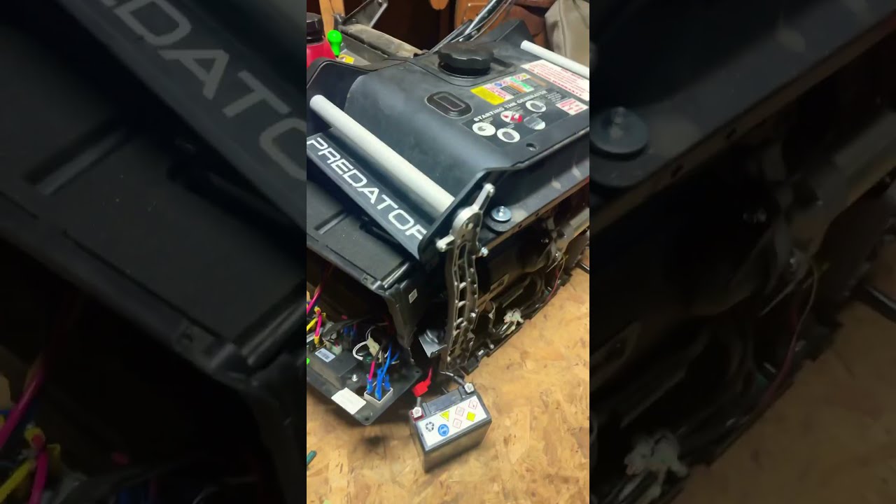 Predator 3500 Inverter Pull Cord Nightmare Job Harborfreight Pullstart