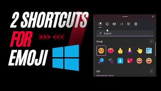 Pintasan untuk Emoji di Windows 10 dan Windows 11 screenshot 3
