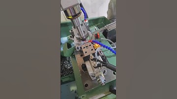 FEDA precision automatic thread tapping machine with servo tapping head.  #machine #tapping #servo