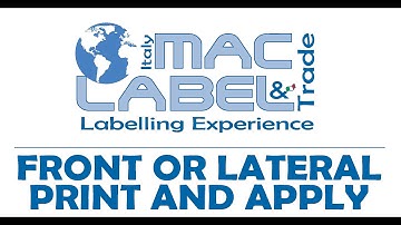 Automatic Print&Apply multi-format Labels # Sistema di stampa e applica automatico per etichette